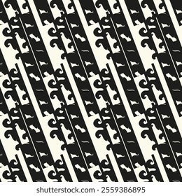 Simple seamless geometric pattern print. Abstract background pattern design. Vector illustration.