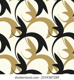 Simple seamless geometric pattern print. Abstract background pattern design. Vector illustration.