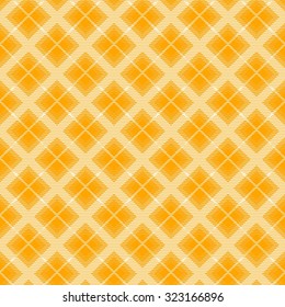 Simple seamless geometrical ornament pattern. Crossing lines of varying thickness forming cells.  Vector illustration