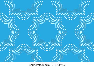 Simple seamless geometrical ornament. Vector illustration.
