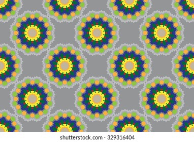 Simple seamless geometrical ornament. Vector illustration