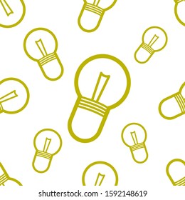  simple seamless light bulb pattern