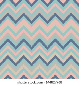 Simple seamless modern chevron zig zag pattern background