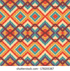 Simple seamless modern chevron zig zag pattern background
