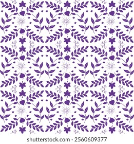 Simple Seamless Pattern Design, EPS Vector File, Fully Editable, Easily Customizable, And Easily Change To Any Color