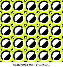 Simple seamless pattern - vector circle design background