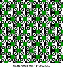 Simple seamless pattern - vector circle background design