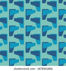 Simple seamless pattern for web, advertising, textiles, prints and any design projects. Abstract retro shapes will decorate any surface or thing and make it attractive.