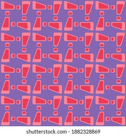 Simple seamless pattern for web, advertising, textiles, prints and any design projects. Abstract retro shapes will decorate any surface or thing and make it attractive.