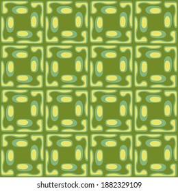 Simple seamless pattern for web, advertising, textiles, prints and any design projects. Abstract retro shapes will decorate any surface or thing and make it attractive.