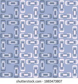 Simple seamless pattern for web, advertising, textiles, prints and any design projects. Abstract retro shapes will decorate any surface or thing and make it attractive.