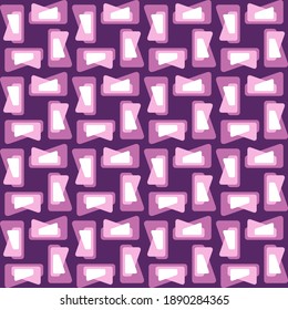 Simple seamless pattern for web, advertising, textiles, prints and any design projects. Abstract retro shapes will decorate any surface or thing and make it attractive.