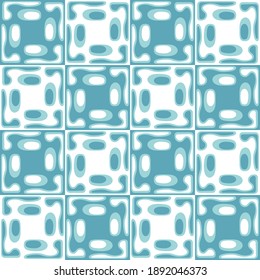 Simple seamless pattern for web, advertising, textiles, prints and any design projects. Abstract retro shapes will decorate any surface or thing and make it attractive.