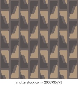 Simple seamless pattern for web, advertising, textiles, prints and any design projects. Abstract retro shapes will decorate any surface or thing and make it attractive.