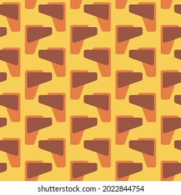 Simple seamless pattern for web, advertising, textiles, prints and any design projects. Abstract retro shapes will decorate any surface or thing and make it attractive.
