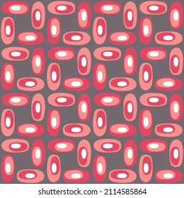 Simple seamless pattern for web, advertising, textiles, prints and any design projects. Abstract retro shapes will decorate any surface or thing and make it attractive.