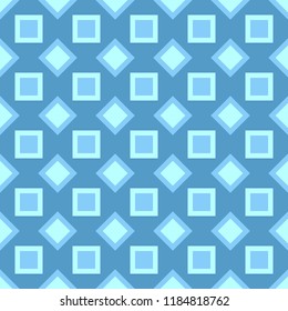 Simple seamless square pattern background - vector graphic