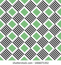 Simple seamless square pattern design background - colored vector graphic