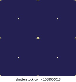 simple seamless star pattern