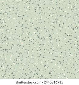 
Simple seamless vector pattern, ripples, small specks on a gray-green background