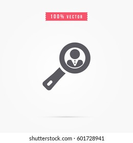 simple search icon for web and mobile