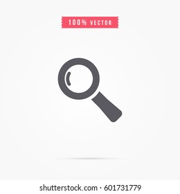 simple search icon for web and mobile