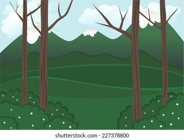 simple seasonal background 