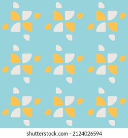 Simple semicircular geometric shapes will decorate any surface or thing and make it attractive. Abstract seamless pattern for prints, textile, web, advertising and any design projects.