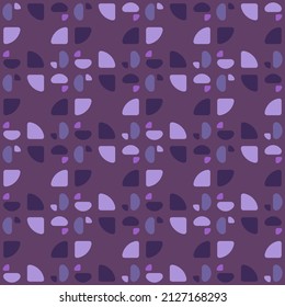 Simple semicircular geometric shapes will decorate any surface or thing and make it attractive. Abstract seamless pattern for prints, textile, web, advertising and any design projects.
