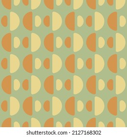 Las formas geométricas semicirculares simples decorarán cualquier superficie o cosa y lo harán atractivo. Resumen de un patrón sin fisuras para impresiones, textiles, web, publicidad y cualquier proyecto de diseño.
