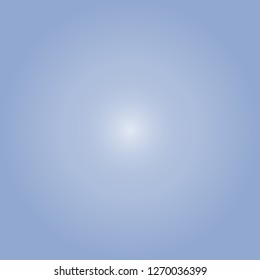 Simple Serenity blue color themed metal radial gradient texture in square illustration in vector.