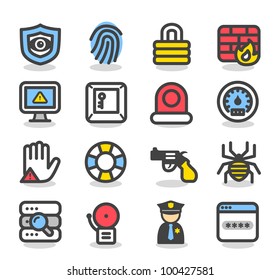 Simple Series | Security , network , internet icon set