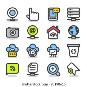 Simple series | Web,Internet, Business icons Set