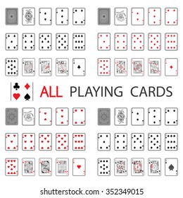 Simple Set: All Playing Cards