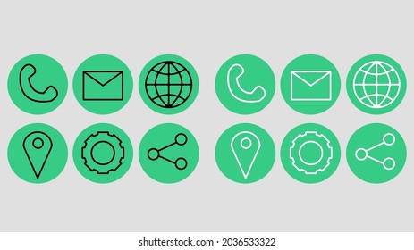 Simple Set of Approve Related Vector Line Icons. Contains icons related to the smartphone. Vector illustration.
