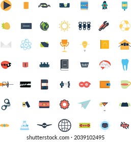 Conjunto simple de iconos de línea de vectores relacionados aprobados.