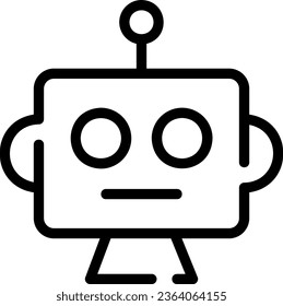 Simple set of Artificial Intelligence related outline icons. Elements for mobile concept and web apps. Thin line vector icons for website design and development, app development. Premium pack.