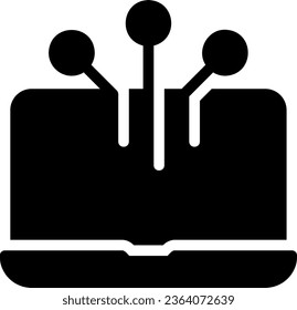 Conjunto simple de iconos de contorno relacionados con la Inteligencia Artificial. Elementos para el concepto móvil y aplicaciones web. Iconos vectoriales de línea delgada para el diseño y desarrollo de sitios web, desarrollo de aplicaciones. Paquete premium.