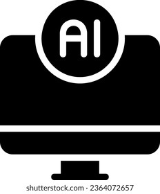 Simple set of Artificial Intelligence related outline icons. Elements for mobile concept and web apps. Thin line vector icons for website design and development, app development. Premium pack.