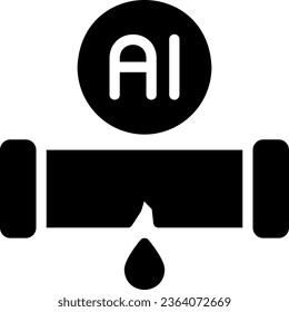 Simple set of Artificial Intelligence related outline icons. Elements for mobile concept and web apps. Thin line vector icons for website design and development, app development. Premium pack.