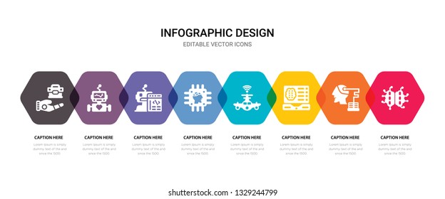 simple set of artificial intelligence, robot, laptop, aeroplane icons, contains such as icons chip, robot, robot, business and more. 64x64 pixel perfect. editable vector set