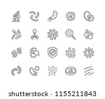 Simple Set of Bacteria Related Vector Line Icons. Contains such Icons as Virus, Colony of Bacteria, Petri Dish and more.
Editable Stroke. 48x48 Pixel Perfect.