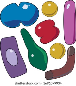 Simple Set of Bacteria Related Vector