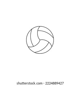 Simple set of ball icon. sport ball set. balls for football, soccer, tennis, volleyball. vector illustration