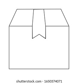 Simple Set of Box Related Vector Line Icons box symbol icon ilustration