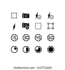 Simple Set of Business Management Related Vector Line Icons. Contains such Icons as brightness, contrast, timer and more. Editable Stroke. 48x48 Pixel Perfect