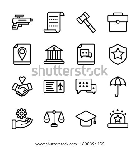 Simple Set of Business Related Vector Icons. Contains Icons like Handshake, Building, Management, and others. vector illustration. 48