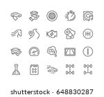 Simple Set of Car Features Related Vector Line Icons. 
Contains such Icons as Car Price Tag, Specifications, Fuel, Transmission Type and more.
Editable Stroke. 48x48 Pixel Perfect.
