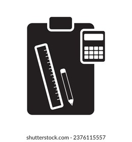 Simple Set of Construction Related Vector Solid black and Blue Icons. Editable Vector Blue - Black