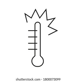 Simple Set of Coronavirus ,Vector, Outline, Icons